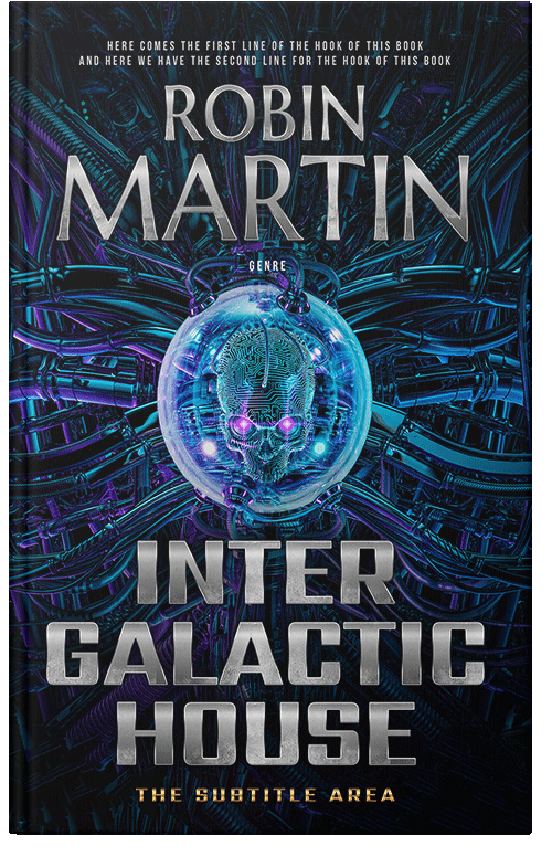 Front view of Premade Science Fiction Book Cover - Bombay