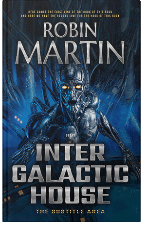 Premade Book Cover Cloudy