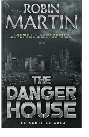 Pre Made Book Cover Outer Space