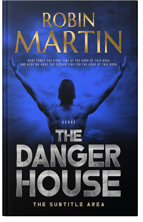 Front view of Premade Action & Adventure Book Cover - Haiti