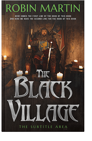 Pre Made Book Cover Night Rider