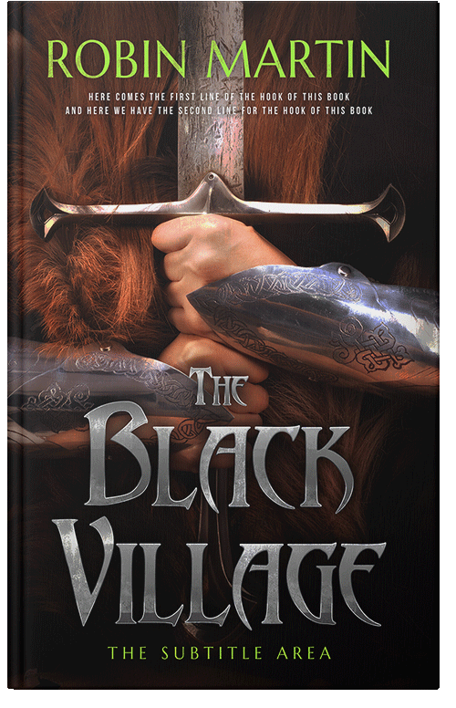 Front view of Premade Historical Book Cover - Night Rider