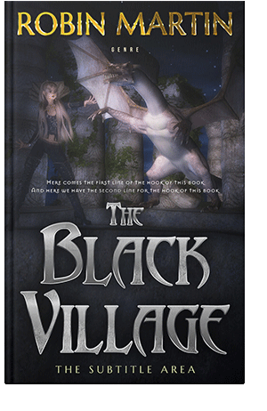 Pre Made Book Cover Shark