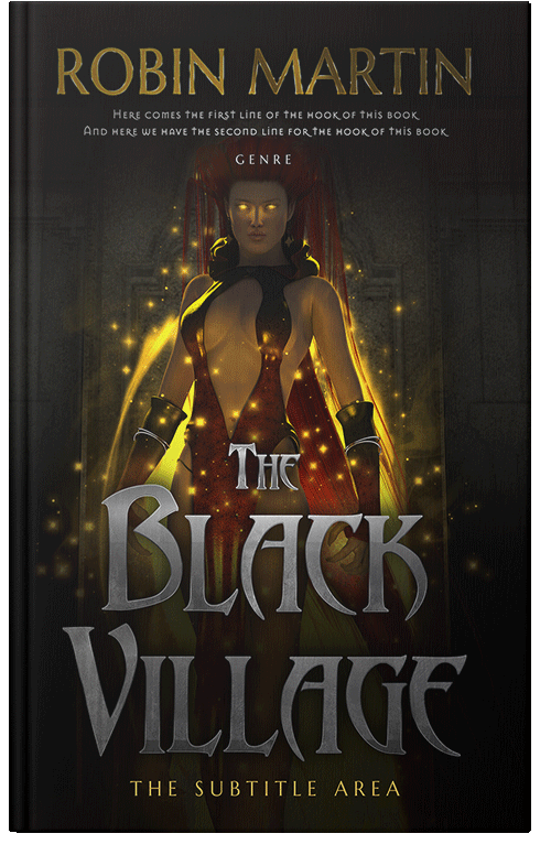 Front view of Premade Fantasy Book Cover - Eternity