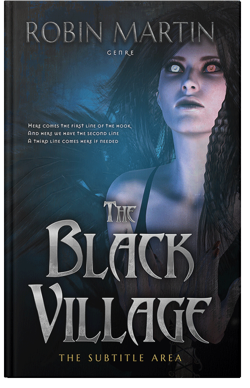 Front view of Premade Fantasy Book Cover - Bunker