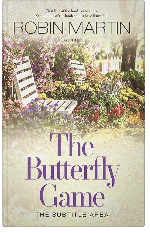 Front view of Premade Literary Fiction Book Cover - White Rock