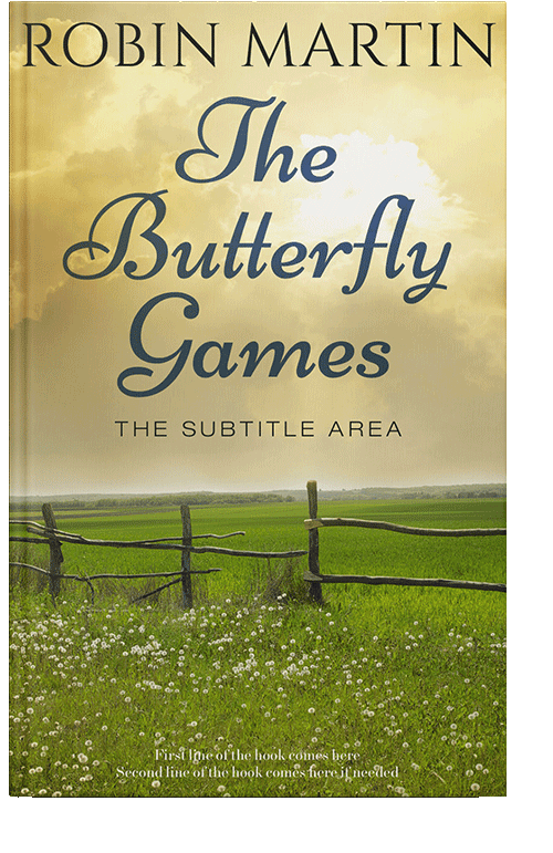 Front view of Straw #8900 - Premade Nature Book Cover