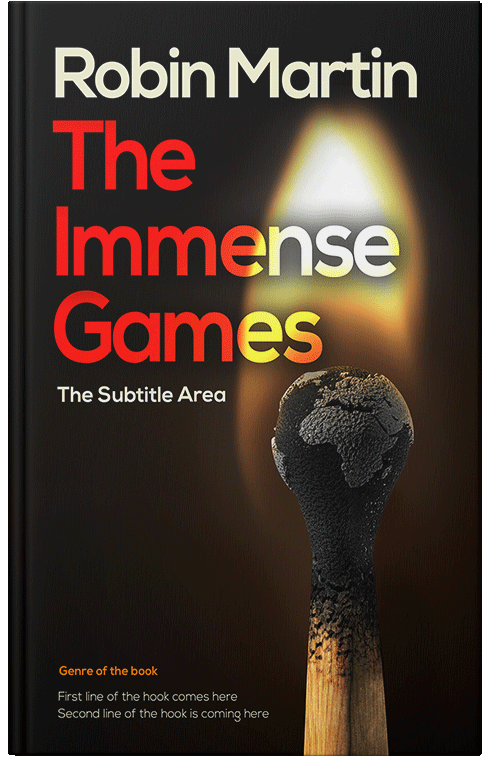 Front view of Premade Apocalyptica Book Cover - Copperfield