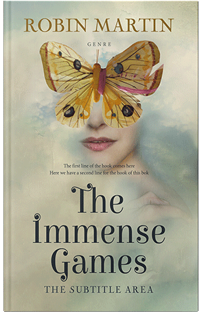 Premade Book Cover Eagle