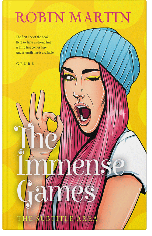 Front view of Premade Chick Lit Book Cover - Pickled Bluewood