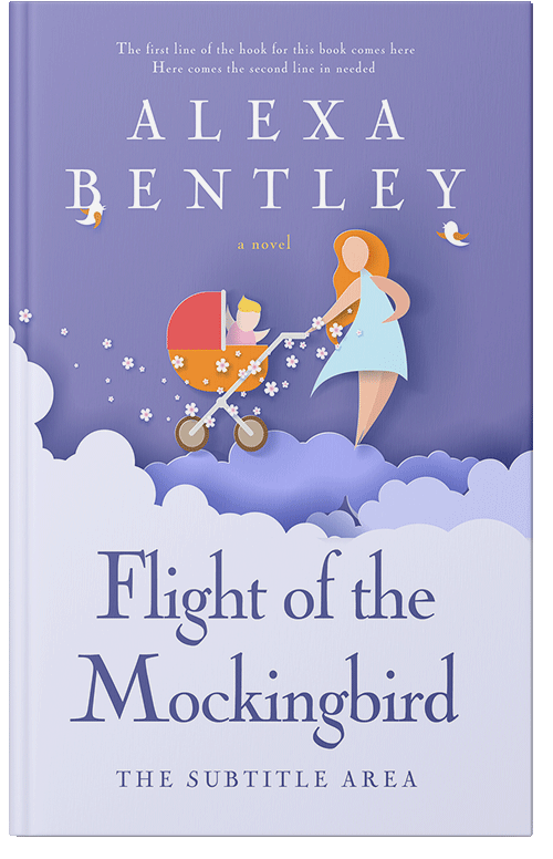 Front view of Premade Family & Parenting Book Cover - Ship Cove