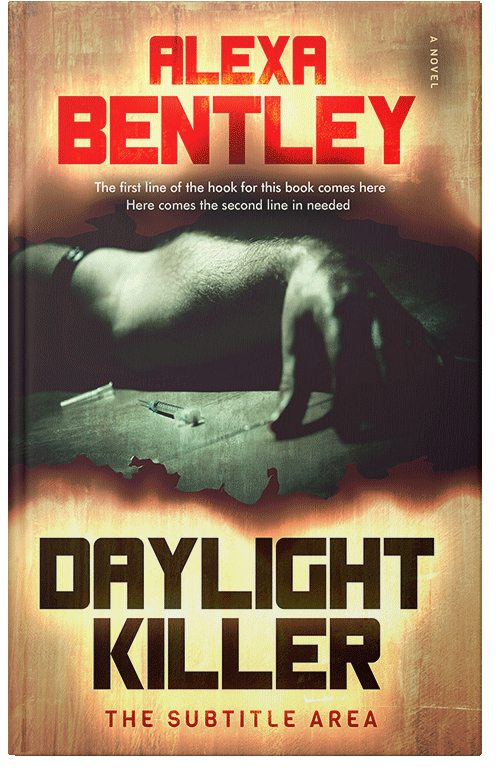 Front view of Premade Mystery & Thriller & Suspense Book Cover - Straw