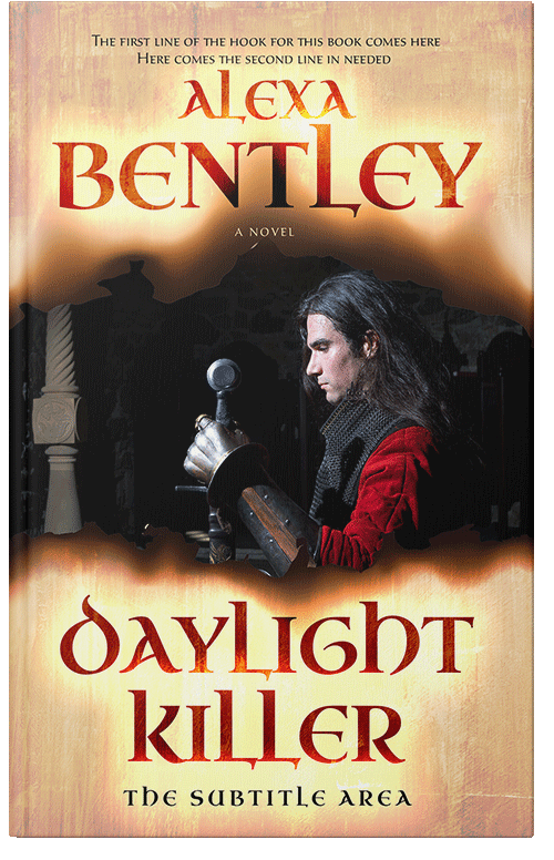 Front view of Premade Historical Book Cover - Wheat