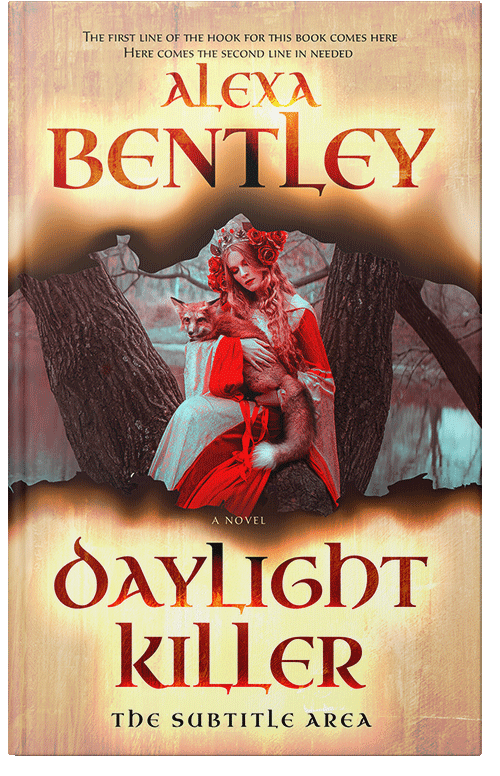 Front view of Premade Fantasy Book Cover - Chamois