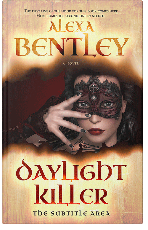 Front view of Premade Fantasy Book Cover - Eclipse
