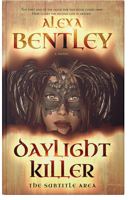 Front view of Premade Fantasy Book Cover - Calico