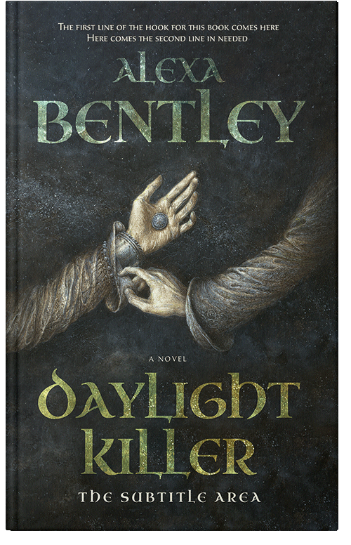 Front view of Premade Fantasy Book Cover - Heavy Metal