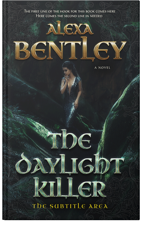 Front view of Premade Fantasy Book Cover - Woodsmoke