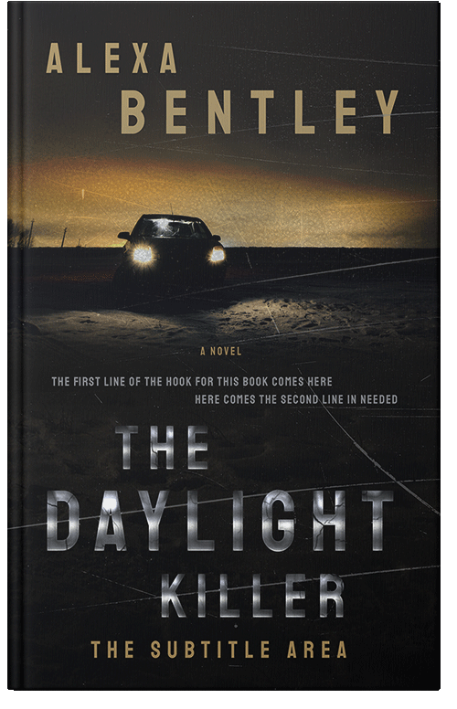 Front view of Premade Mystery & Thriller & Suspense Book Cover - Cod Gray