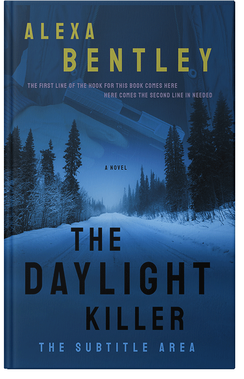 Front view of Premade Mystery & Thriller & Suspense Book Cover - Chathams Blue