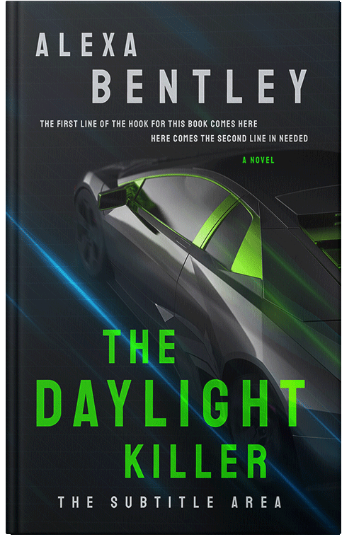 Front view of Premade Action & Adventure Book Cover - Bunker