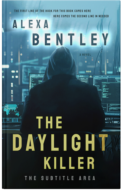 Front view of Premade Mystery & Thriller & Suspense Book Cover - Surf