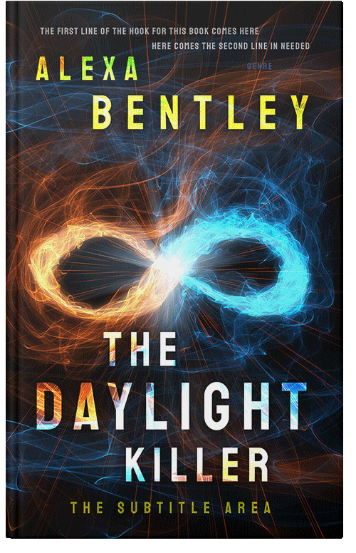 Front view of Premade Science Fiction Book Cover - Shark