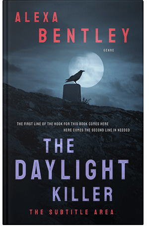 Premade Book Cover Ebony