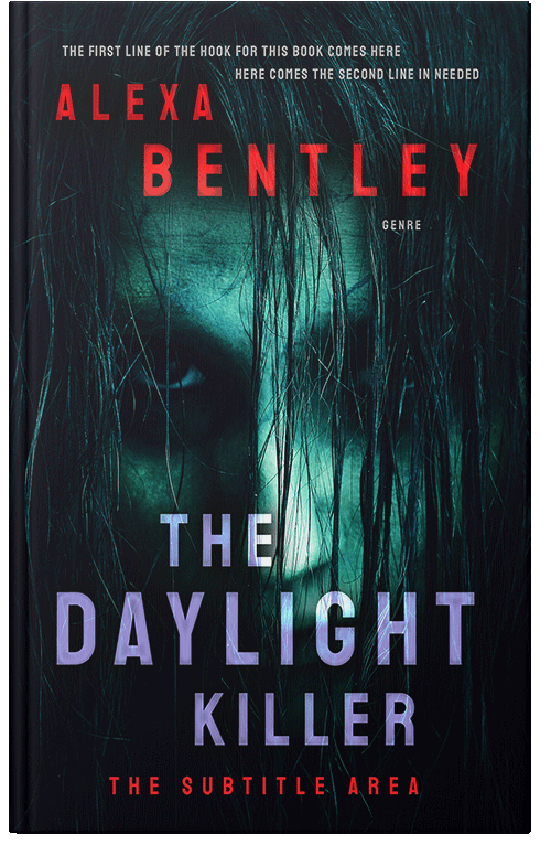 Front view of Premade Horror Book Cover - Firefly