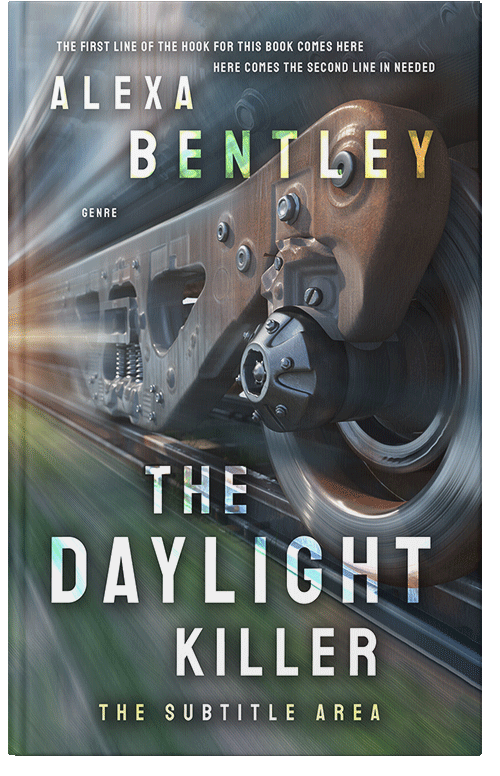 Front view of Premade Action & Adventure Book Cover - Cape Cod