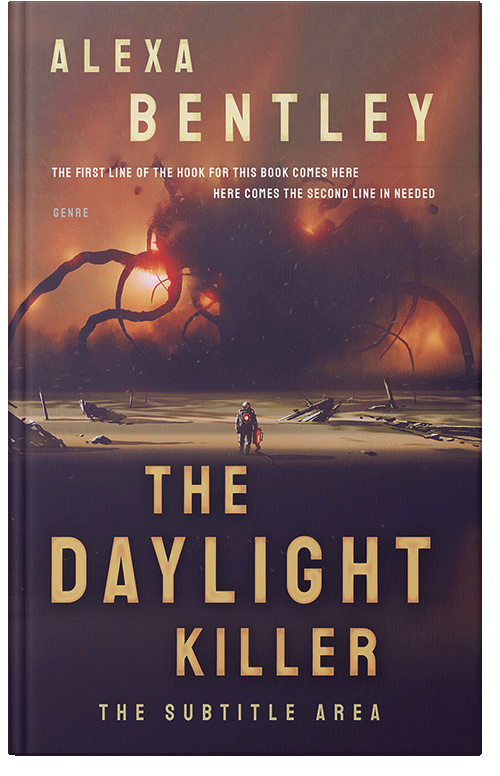 Front view of Premade Science Fiction Book Cover - Thunder