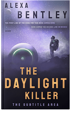 Pre Made Book Cover Ebony Clay