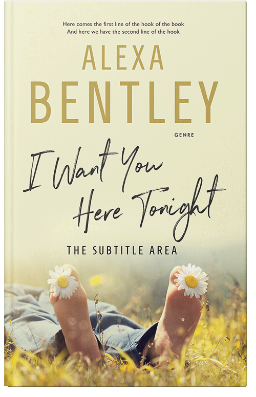 Front view of Premade Teen & Young Adult Book Cover - Parchment