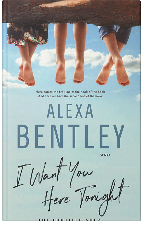 Front view of Premade Teen & Young Adult Book Cover - Botticelli