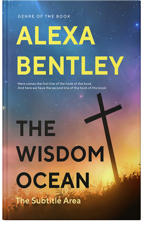 Front view of Premade Religion & Spirituality Book Cover - Bismark