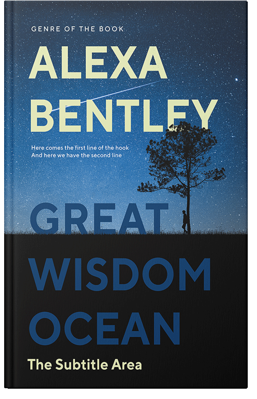 Front view of Premade Self-Improvement & Self-Help Book Cover - Mirage