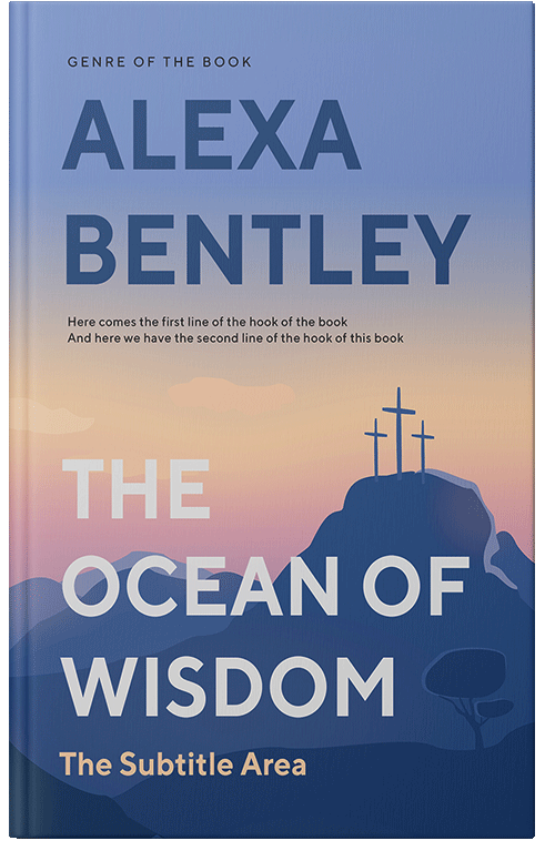 Front view of Premade Religion & Spirituality Book Cover - San Marino