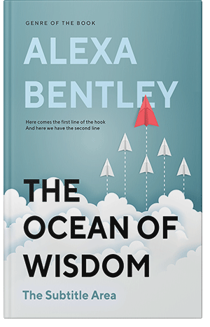 Premade Book Cover Neptune