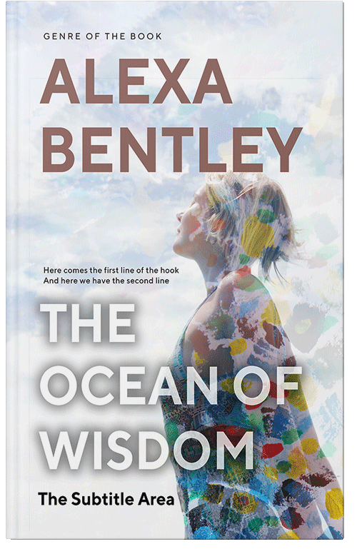 Front view of Premade Religion & Spirituality Book Cover - Athens Gray