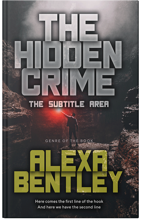 Front view of Premade Mystery & Thriller & Suspense Book Cover - Indian Khaki