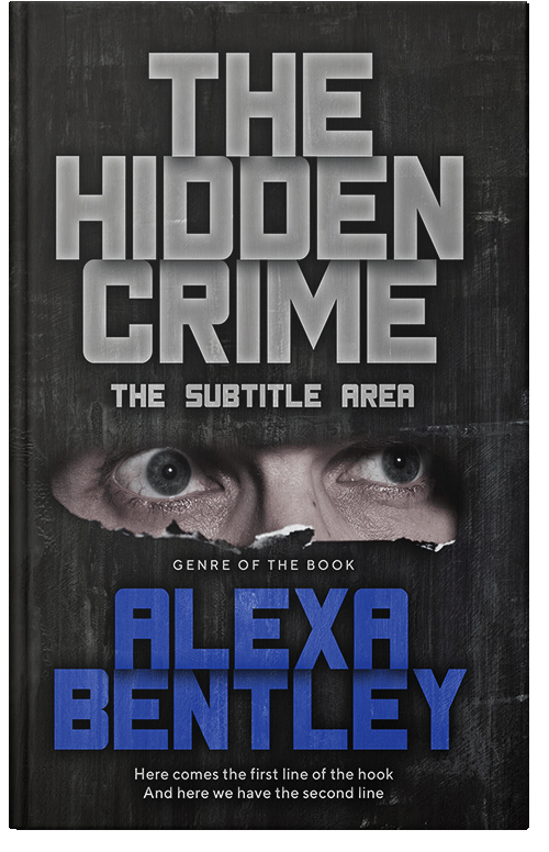 Front view of Premade Mystery & Thriller & Suspense Book Cover - Cloudy