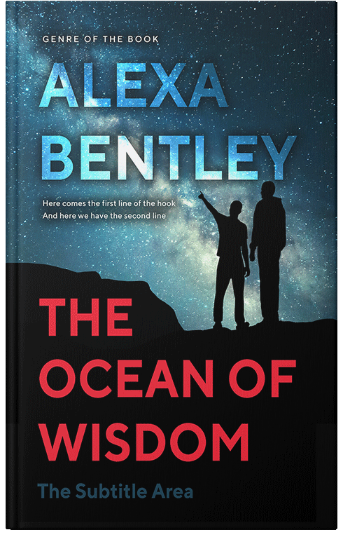 Front view of Premade Family & Parenting Book Cover - Puce