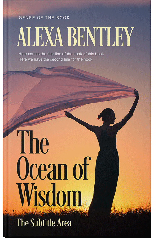 Front view of Premade Self-Improvement & Self-Help Book Cover - Falcon