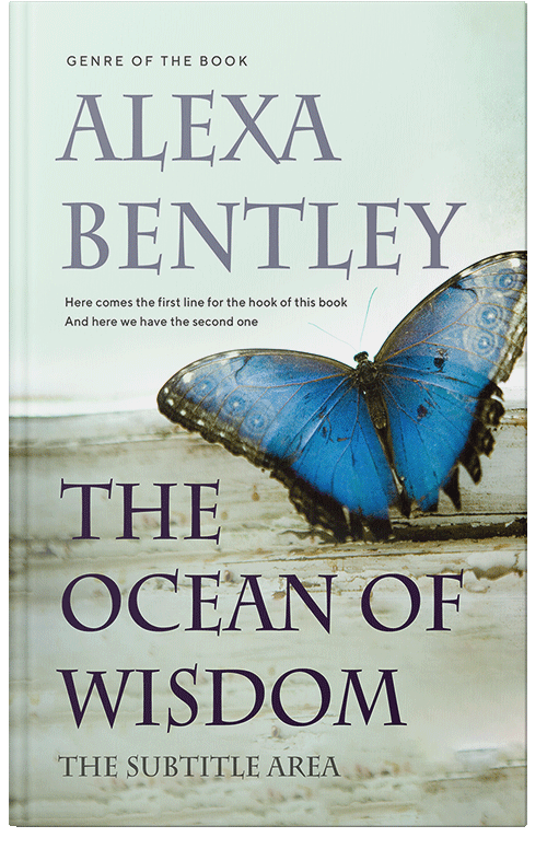 Front view of Premade Nature Book Cover - Tasman