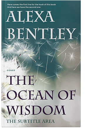 Pre Made Book Cover Celeste