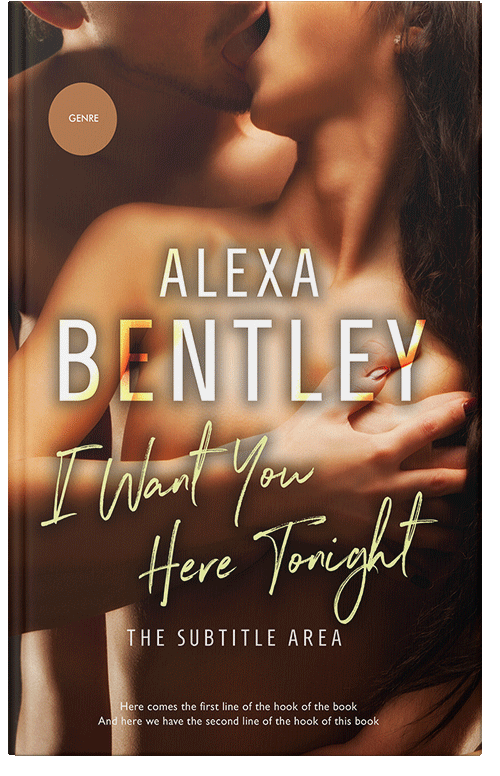 Front view of Premade Erotica Book Cover - Whiskey