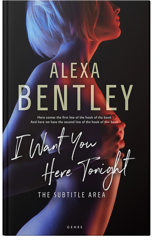 Front view of Premade Erotica Book Cover - Brandy Rose