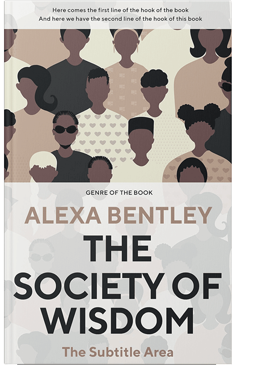 Front view of Thunder #9089 - Premade Self-Improvement & Self-Help Book Cover