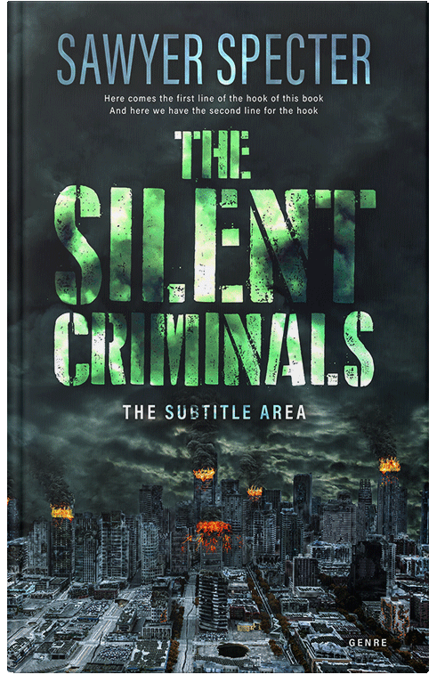 Front view of Premade Mystery & Thriller & Suspense Book Cover - Bunker