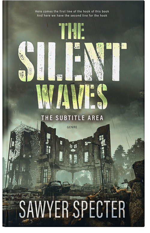 Front view of Premade Apocalyptica Book Cover - Cabbage Pont